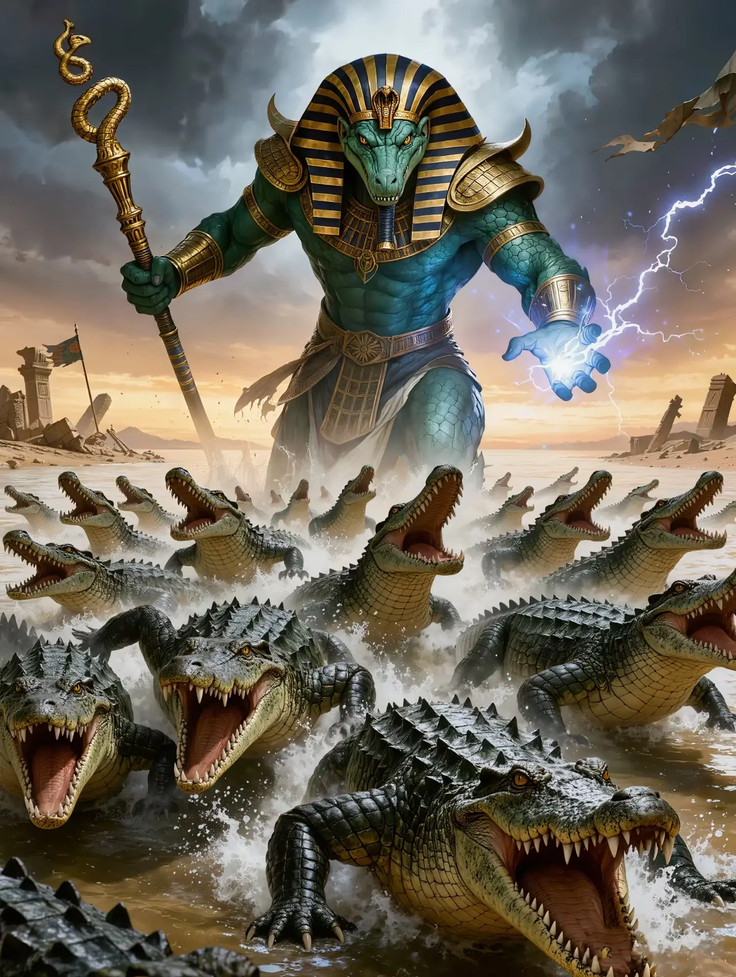 Sobek et les crocodiles de Nîmes jeu de piste